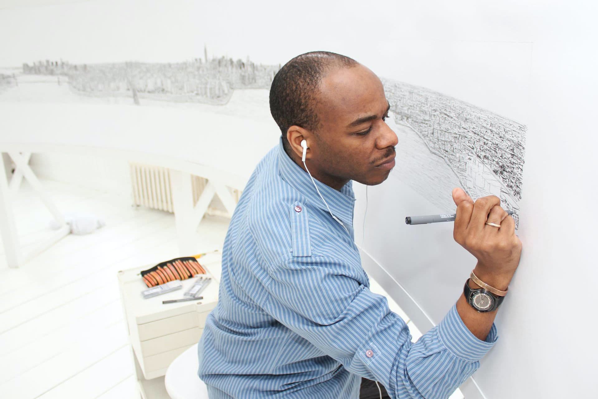 Stephen Wiltshire - Drawing New York