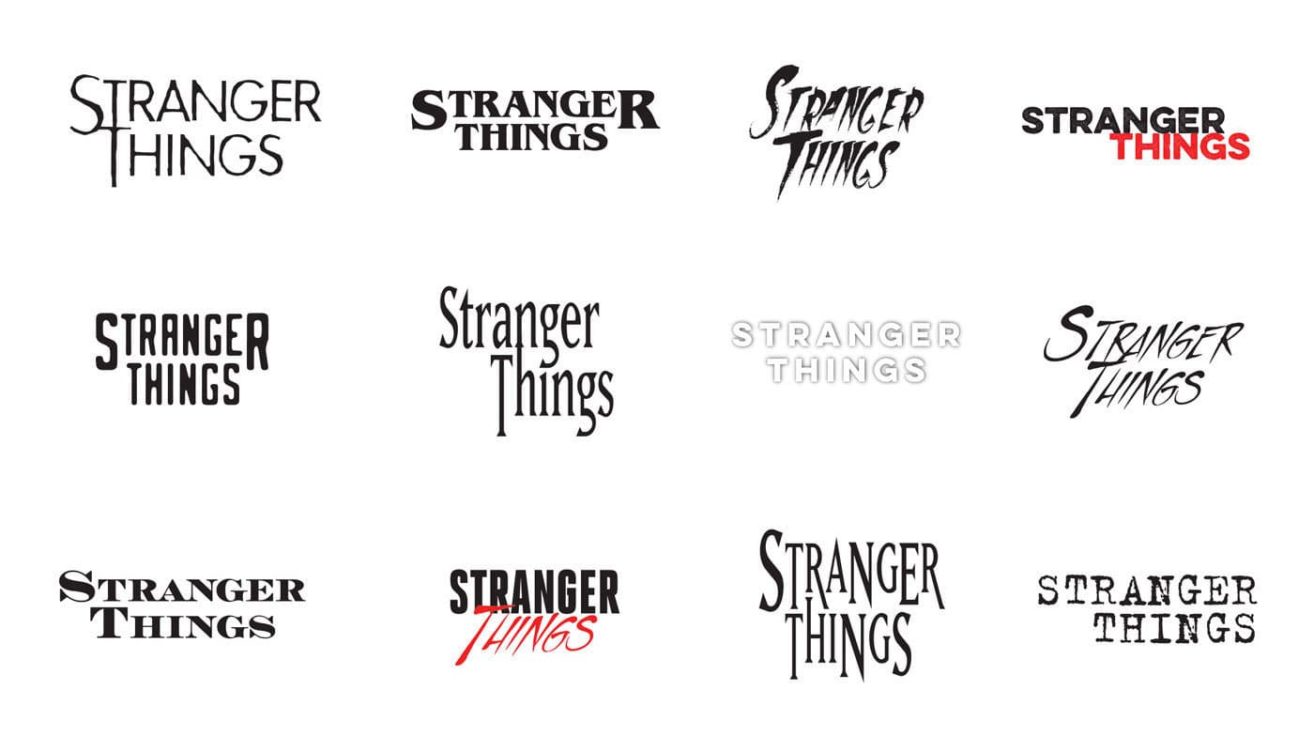 Stranger Things - Logo Series - Contend 3