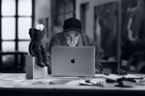 KAWS - Brian Donnelly - Apple Behind Mac - TBWA