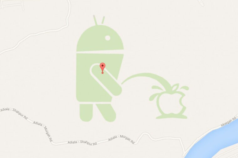 Google Maps - Android - Apple Hack